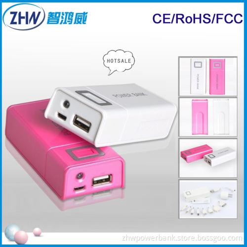 Fashionable Mobile Phone Charger 5200mAh Power Bank